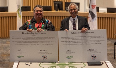 Halton Region and Mississaugas of the Credit First Nation formalize ongoing work towards Reconciliation through a Relationship Agreement
