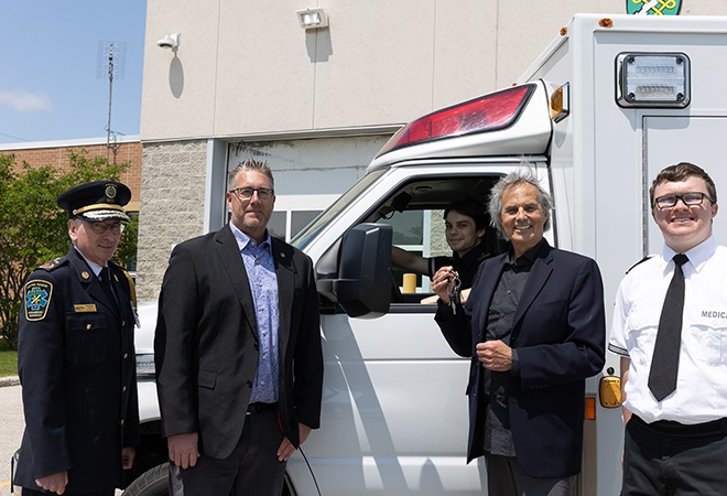Halton Region donates two decommissioned ambulances to St. John Ambulance 