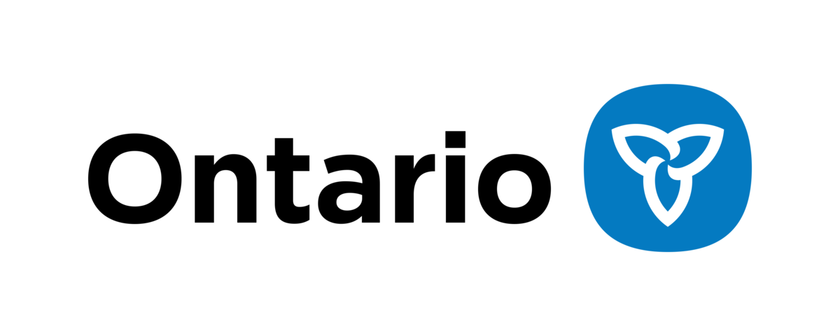 Logo for the Province of Ontario.