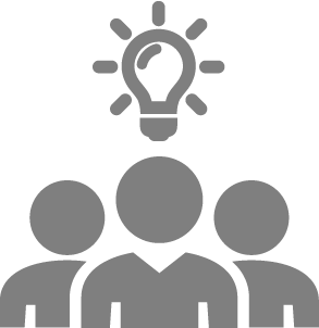icon of people with lightbulb