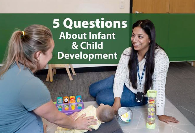 5 questions about infant and child development