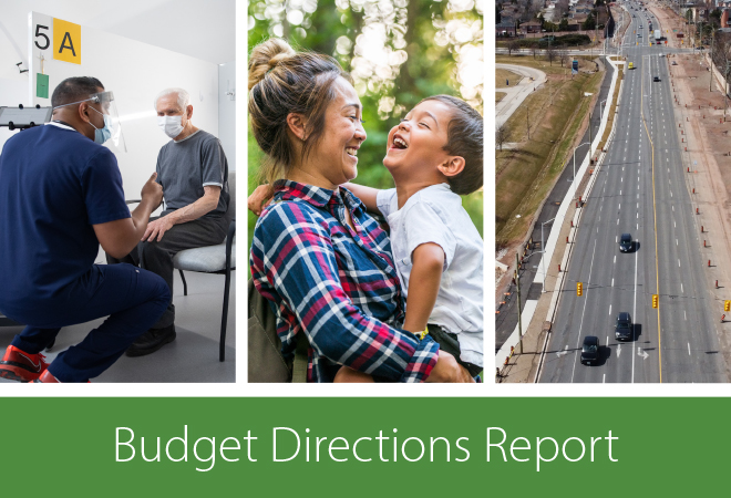 Budget Directions Report