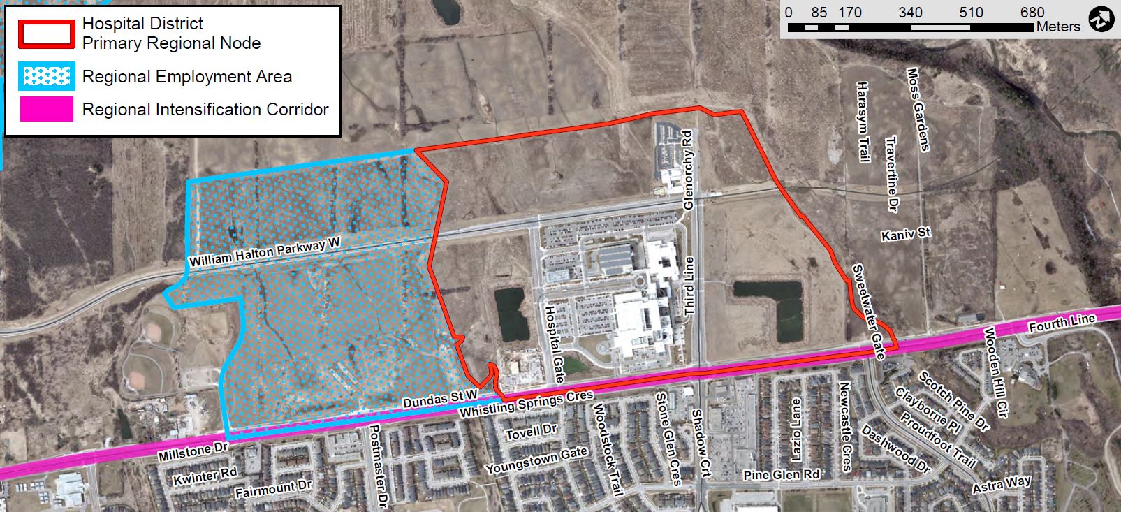 Map 6l– Hospital District Primary Regional Node (NEW)