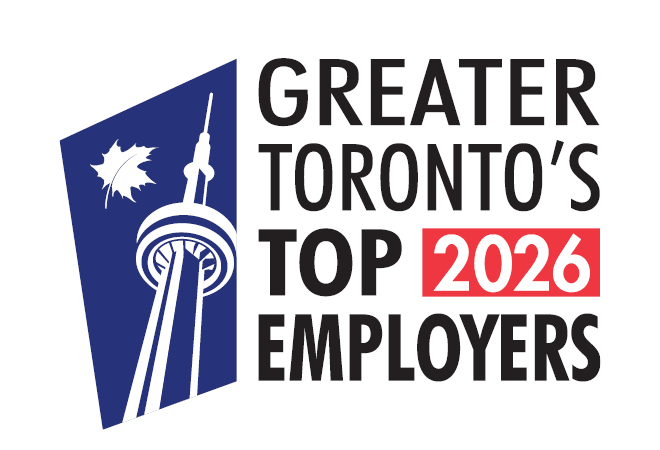 Greater Toronto's Top Employer 2026 logo.