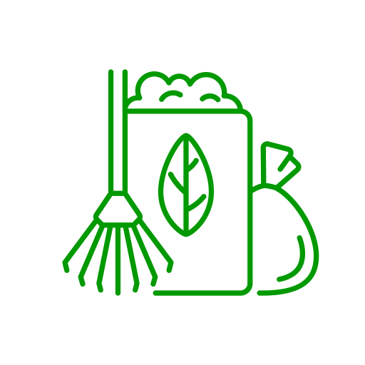 icon of yard waste