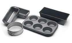 metal pots, pans and baking sheets