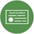 Icon of death certificate.