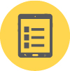 icon of check list