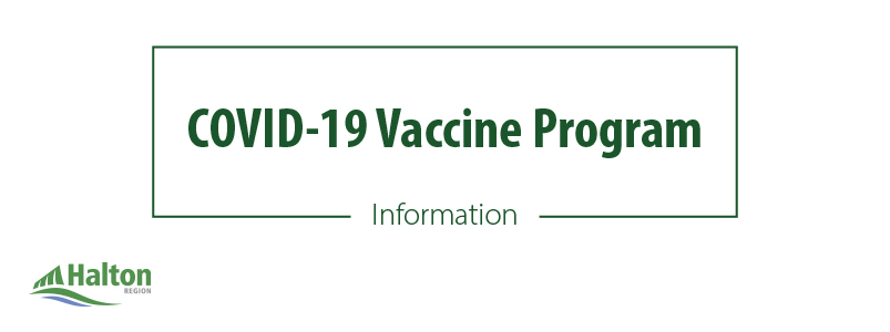 Covid-19 vaccine program banner