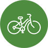 icon of bicycle