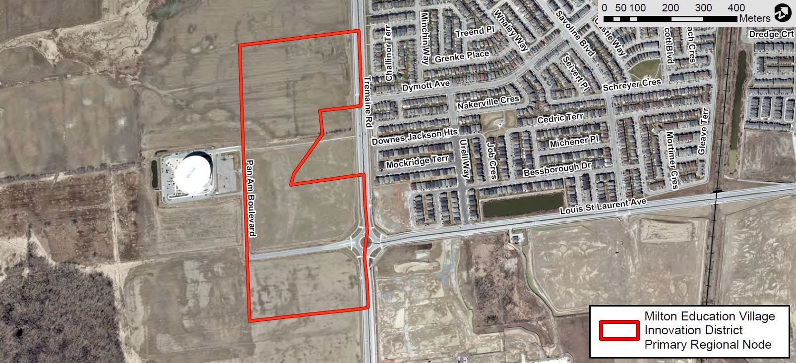 Map 6p – Milton Education Village Innovation District Primary Regional Node