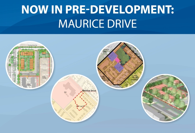 Now in pre-development: Maurice Drive