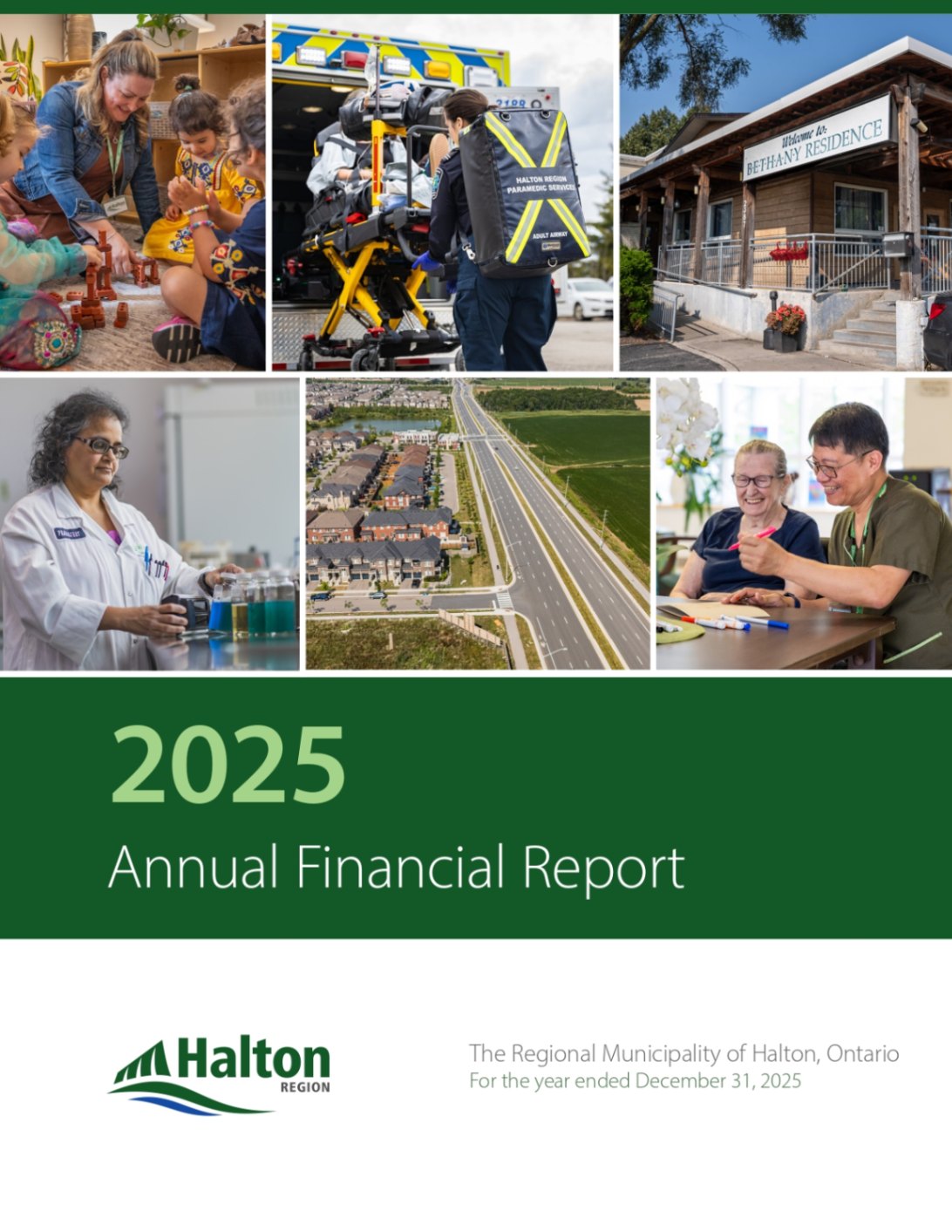 Cover of the 2025 Annual Financial Report.