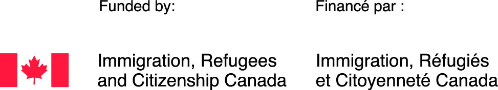 Funded by Immigration Refugees and Citizenship Canada