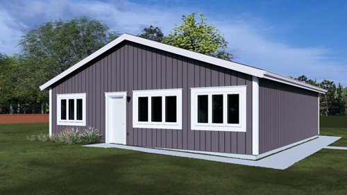 Rendering of semi-detached homes planned for 2404 Queensway Drive.