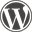 wordpress icon