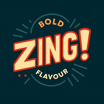 The Zing Food logo.