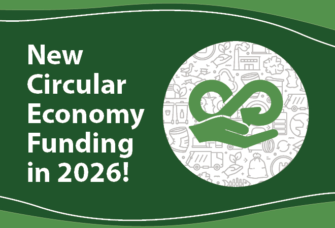 New circular economy funding in 2026