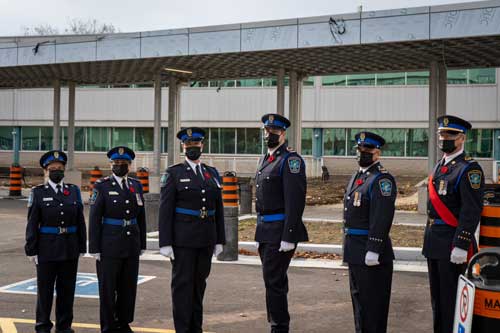 Paramedics during Remembrance Day