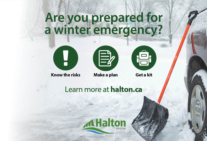 Are you prepared for a winter emergency? Know the risks. Make a plan. Get a kit.