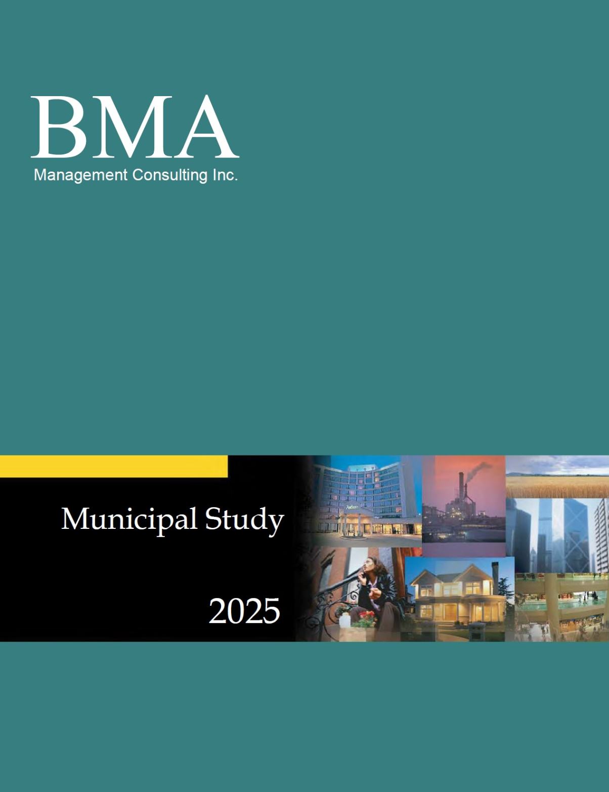 Cover of the 2025 BMA Municipal Study Report.