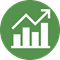 icon of line graph