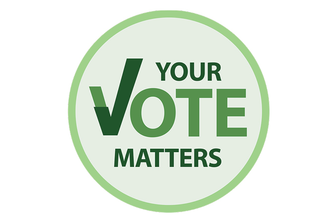 Your vote matters.
