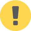 icon of exclaimation point