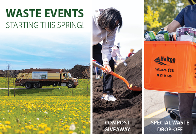 Waste events starting this spring