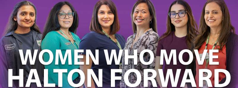 Women who move Halton forward