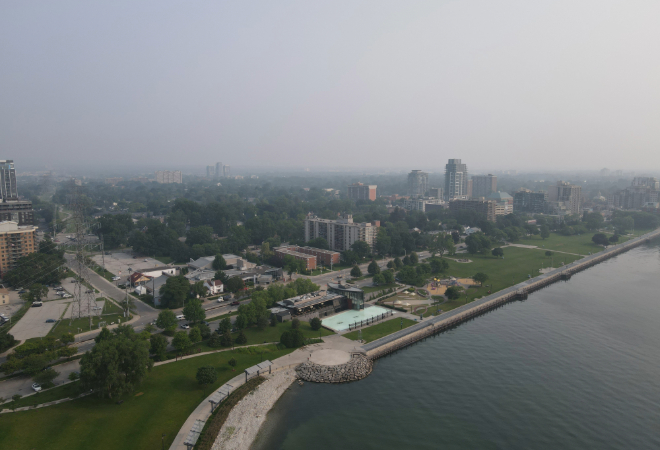 smog in Halton region