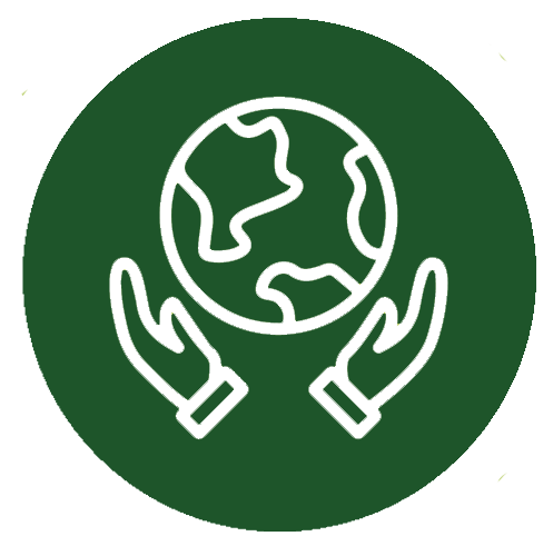 icon for Agriculture, Environment and Climate Change growth concept